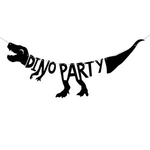 Rođendanska dekoracija DINO PARTY, 20x90 cm