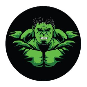 Jestiva pokrivka, okrugla, Hulk