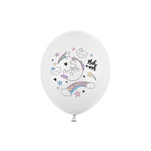 Baloni s motivima jednoroga 30 cm, 6 kom