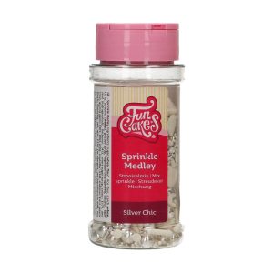 Šećerne perlice, mix Silver Chic, 65 g
