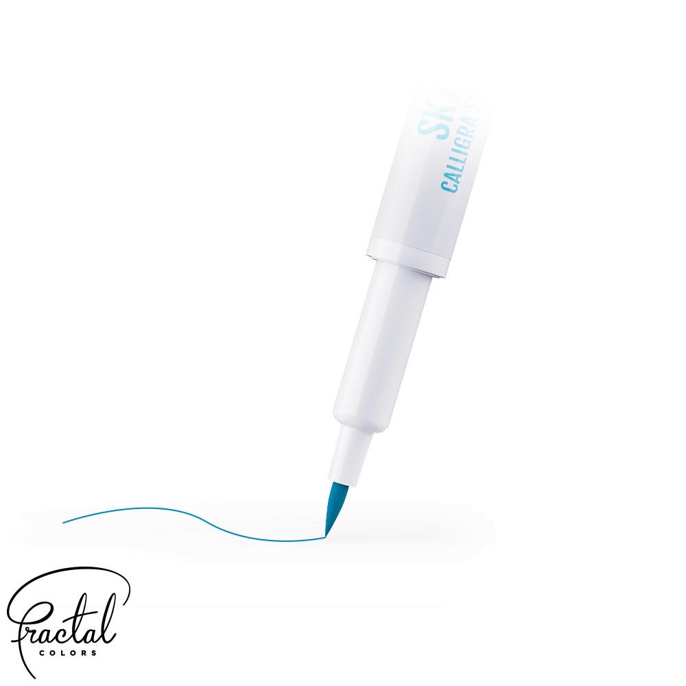 Flomaster jestivi, plavi, Sky Blue - Slika 2