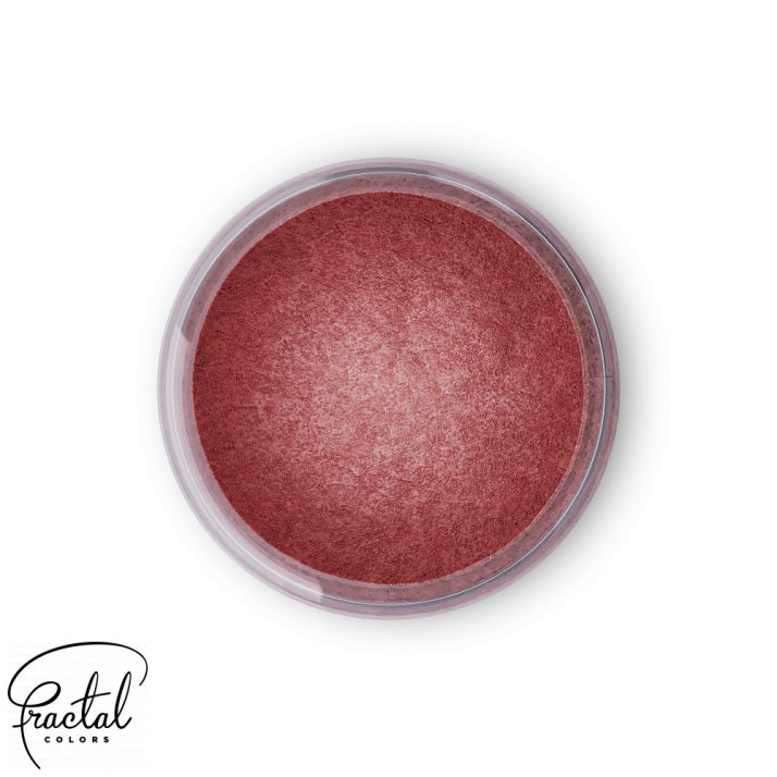 Fractal jestivi dust prah, bordo crveni, Ruby, 3 g