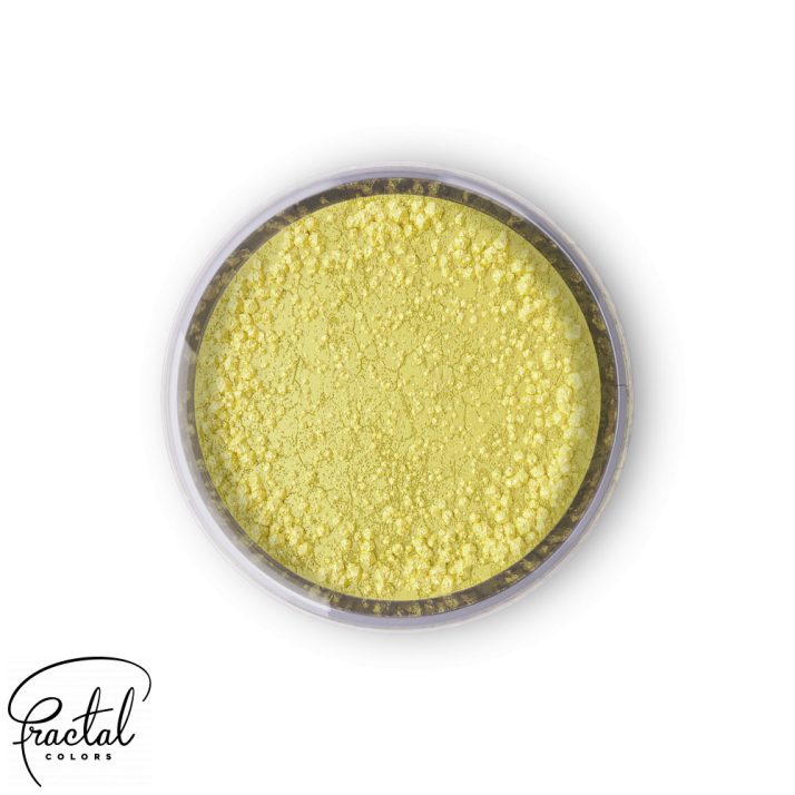 Fractal jestivi dust prah, svijetlo žuti, Light Yellow, 4 g