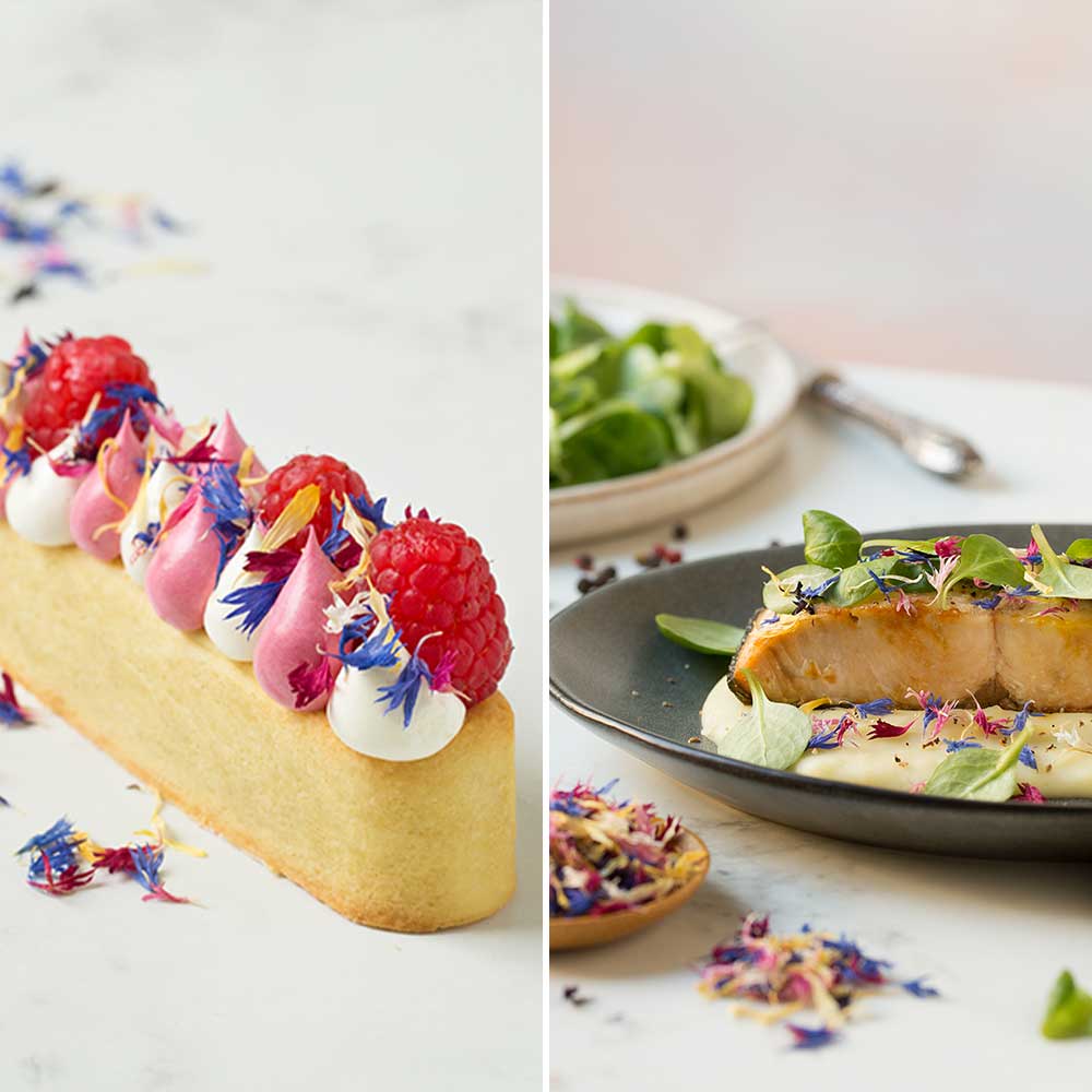 Jestivo cvijeće, različak i neven - Slika 2