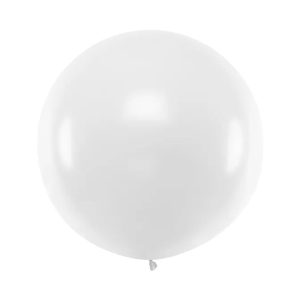 Jumbo balon 1m, bijeli