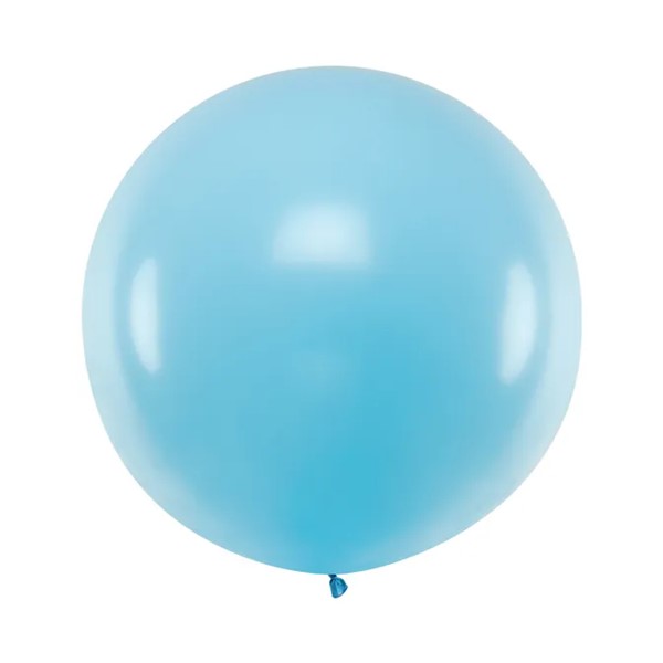 Jumbo balon 1m, svijetlo plavi