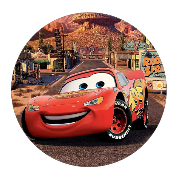 Jestiva pokrivka, okrugla, Cars