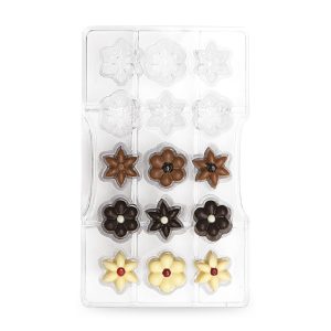 Kalup za praline, cvijeće