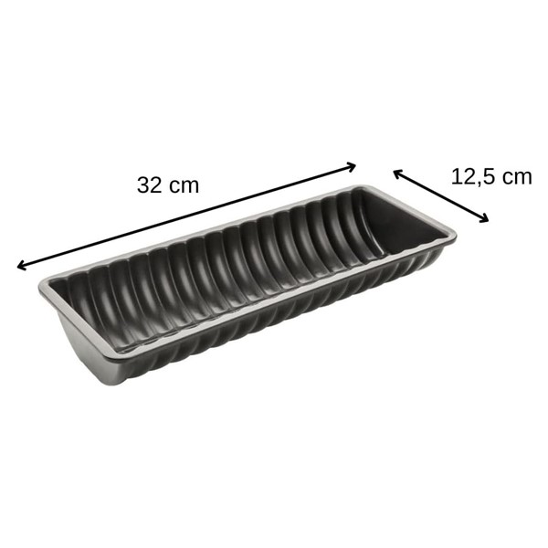 Kalup za srneći hrbat, 30 cm - Slika 2