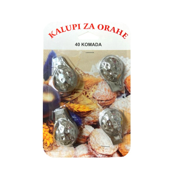 Kalupi za oraščiće, 40 kom
