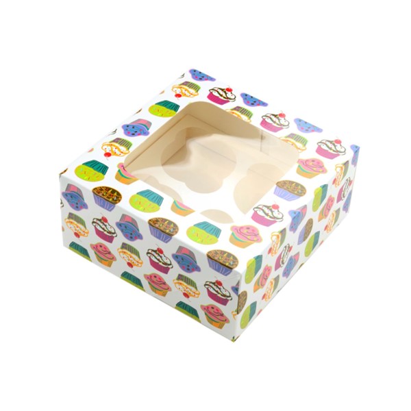 Cupcake kartonska kutija, 2 kom