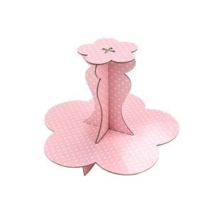 Kartonski Cupcake stalak, roza