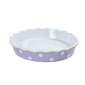Keramički pekač za pitu, ljubičasti Ø26,5 cm | Isabelle Rose