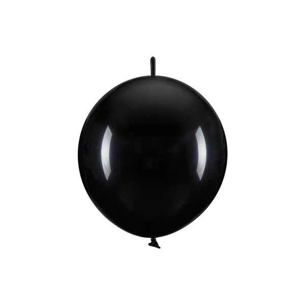 Lančani baloni 33 cm, crni