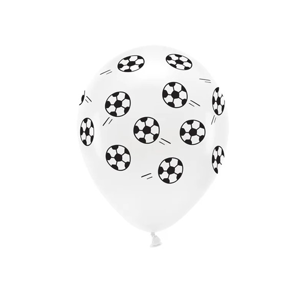 Pastelni balon Nogometne lopte, 33cm, 6 kom