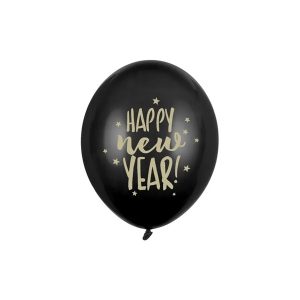 Baloni Happy New Year, 30 cm, 6 kom