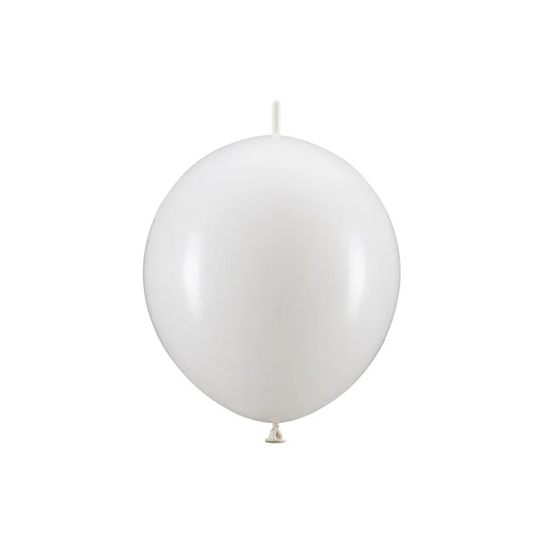 Lančani baloni 33 cm, bijeli