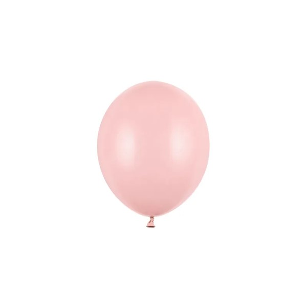 Pastelni baloni 12 cm, roza, Pale Pink, 100 kom