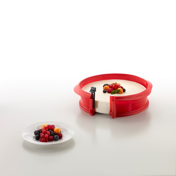 Silikonski obruč s keramičkim dnom Lékué, Ø23 cm - Slika 4