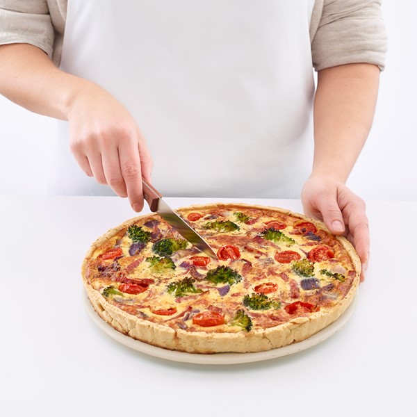 Silikonski obruč s keramičkim dnom Lékué, Ø28 cm - Slika 3
