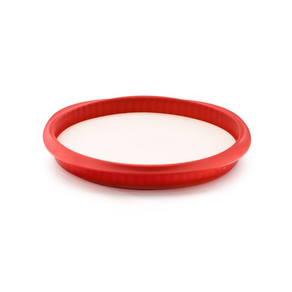 Silikonski obruč s keramičkim dnom Lékué, Ø28 cm