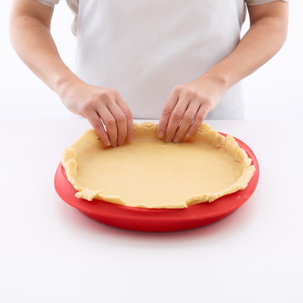 Silikonski obruč s keramičkim dnom Lékué, Ø28 cm - Slika 2