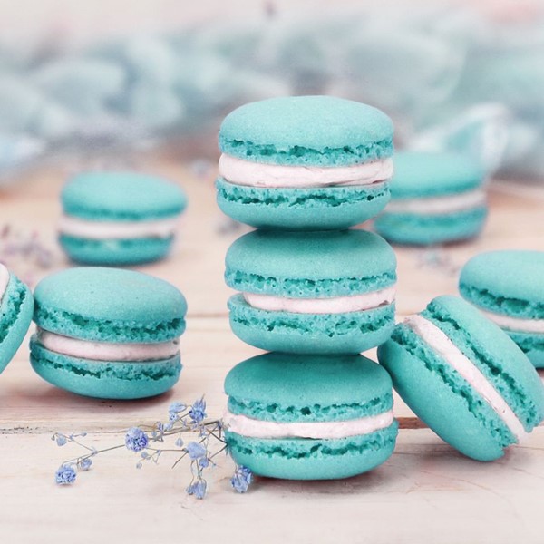 Mješavina za Macarons, tirkizna - Slika 2