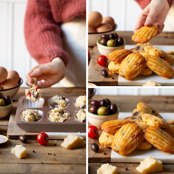 Kalup za Madeleines kolačiće ili šapice - Slika 2