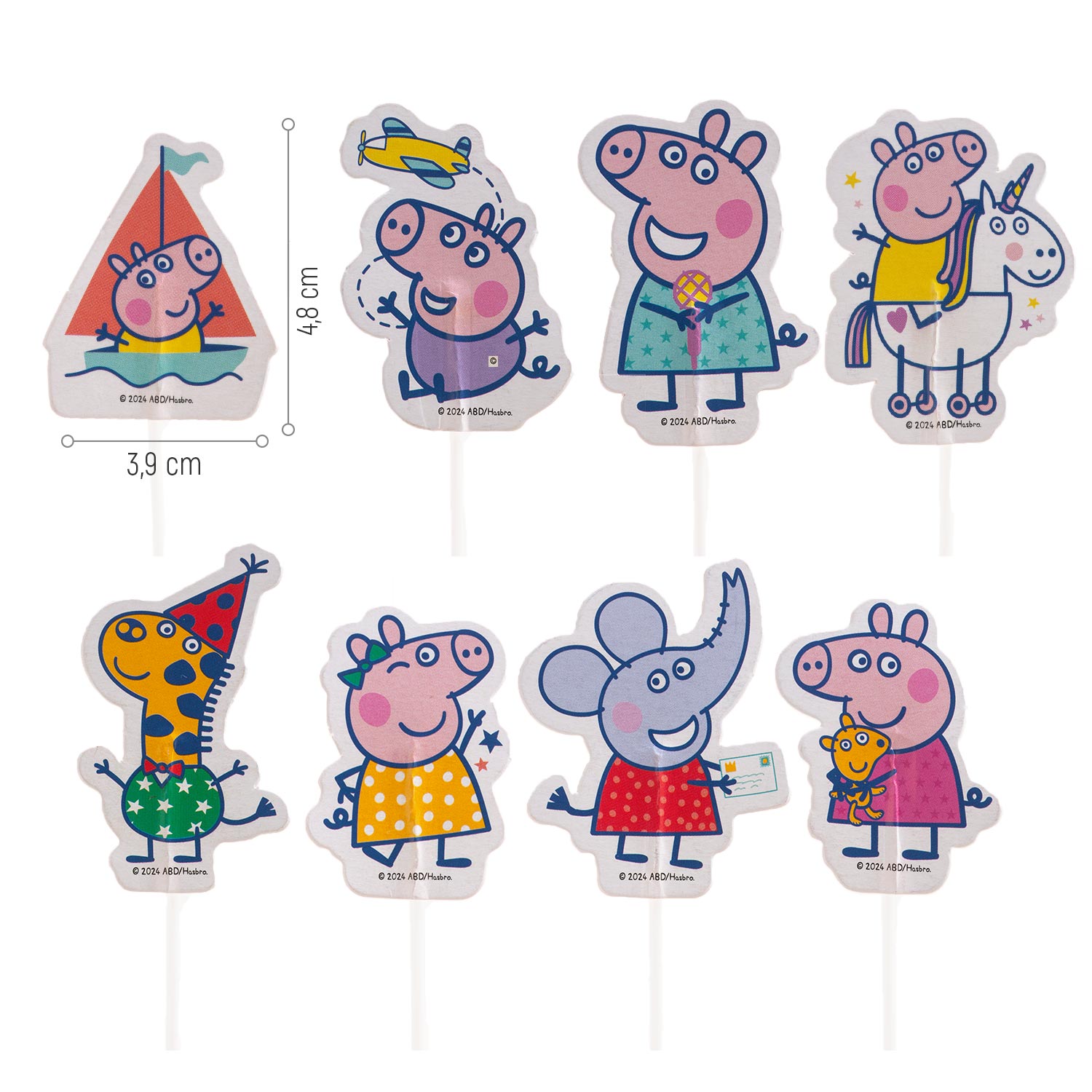 Kartonski topperi, Peppa Pig - Slika 2