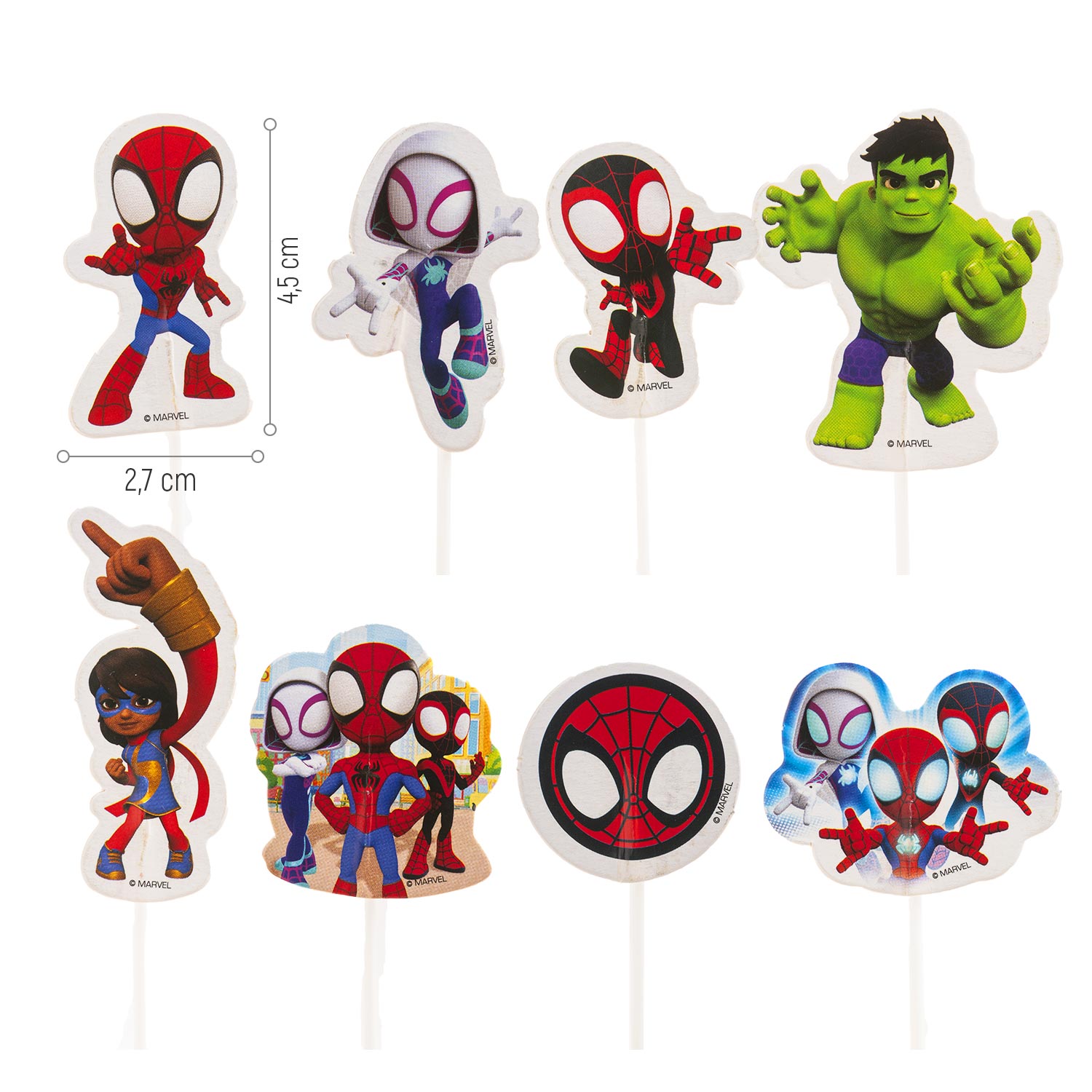 Kartonski topperi, Spiderman - Slika 2