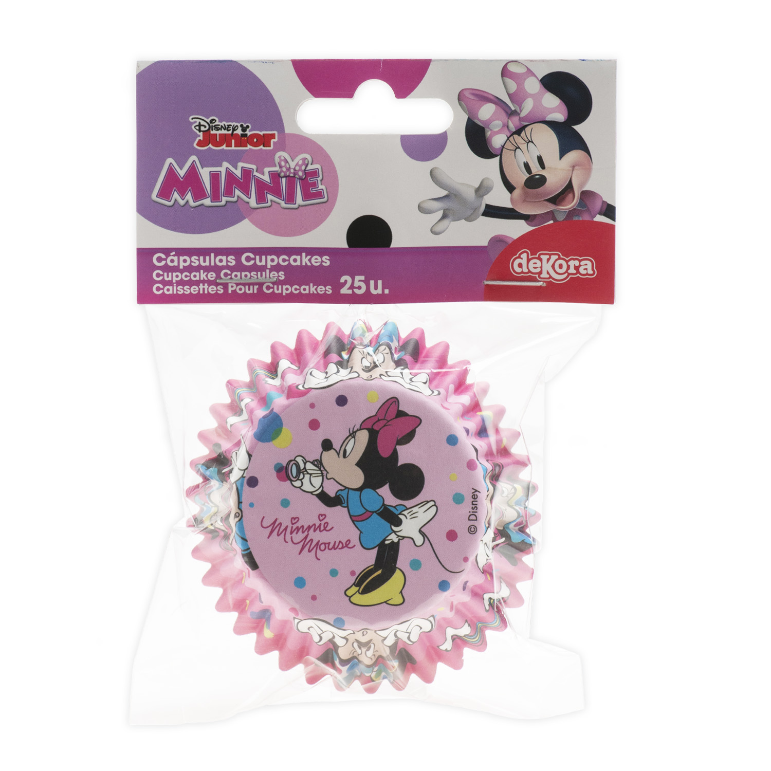 Papirnate košarice za muffine Minnie Mouse, 25 kom - Slika 3