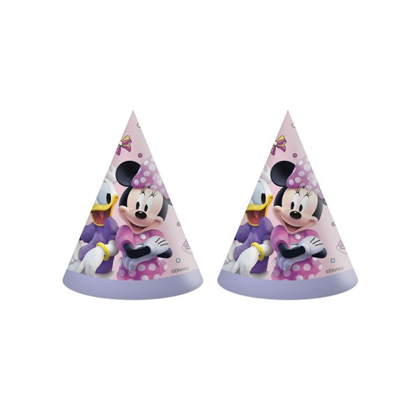 Party kapice Minnie Mouse, 6 kom