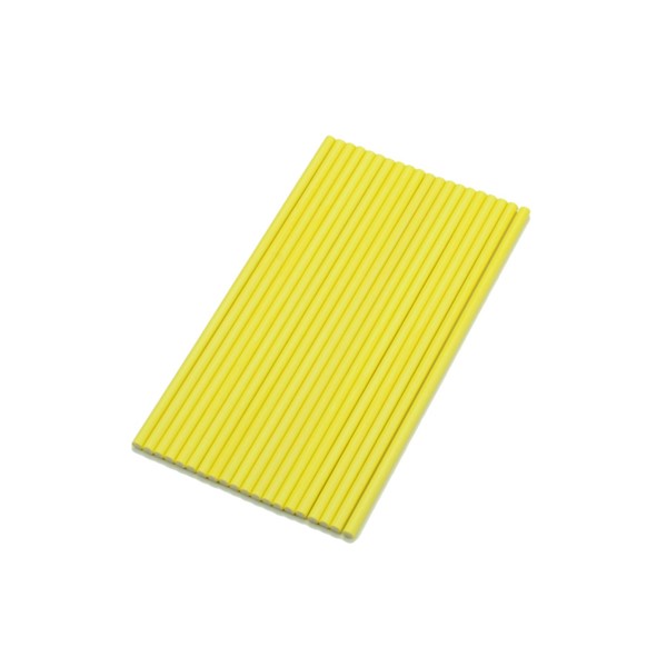 Papirnati štapići za Cake Pops, žuti, 20 kom