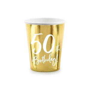 Party čaša 50. rođendan, 220 ml