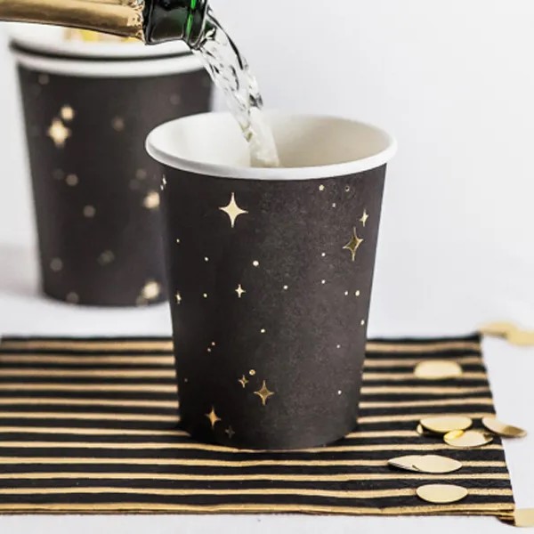 Party čaša crna, 260 ml - Slika 2