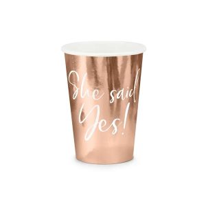 Party čaša She said yes!, 220 ml