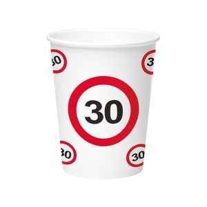 Party čaša prometni znak 30, 350 ml