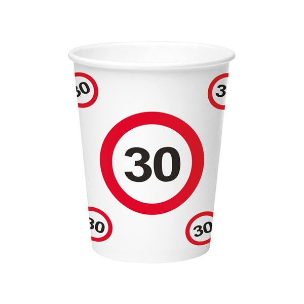 Party čaša prometni znak 30, 350 ml