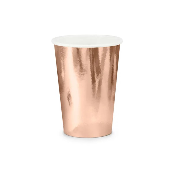 Party čaša rose gold, 220 ml