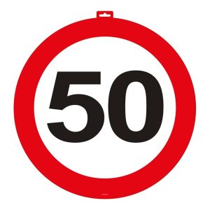 Znak za vrata, prometni znak 50