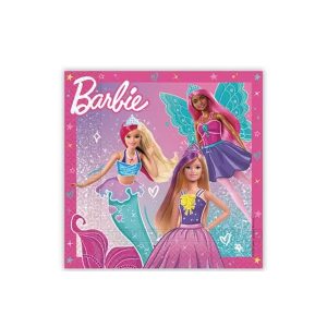 Party salvete Barbie Fantasy party, 33*33 cm