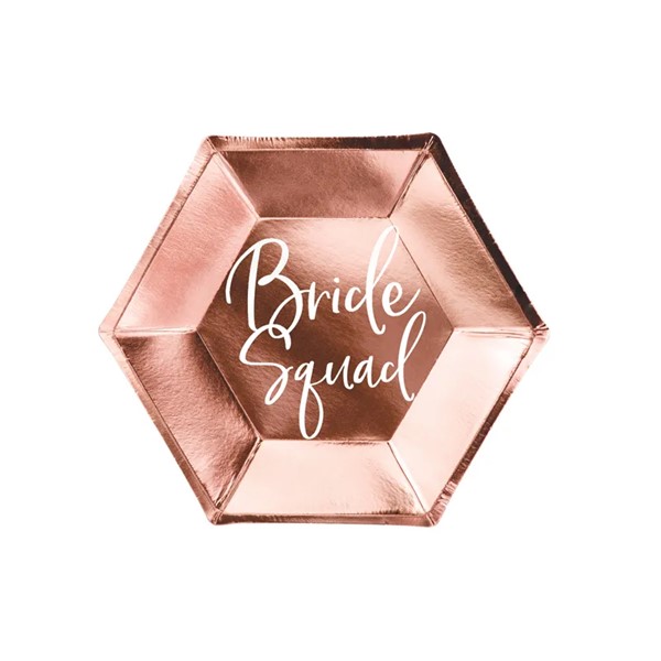 Party tanjur Bride Squad, 23 cm