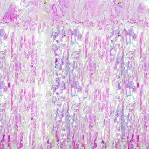 Party zavjesa s resicama, iridescent, 250 cm