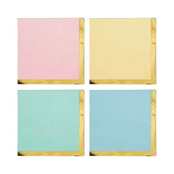 Party salvete PASTEL PARTY, 25*25 cm - Slika 2