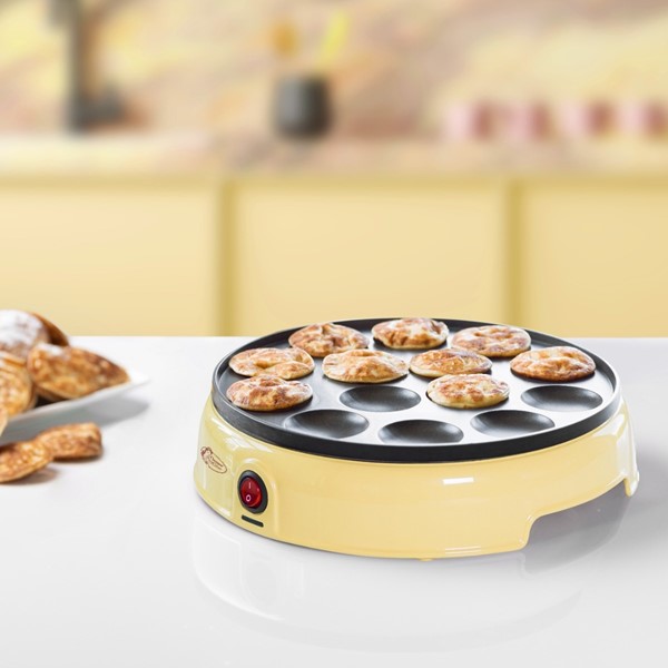 Pekač za mini palačinke/Poffertjes 800W, vanilla | Bestron - Slika 2
