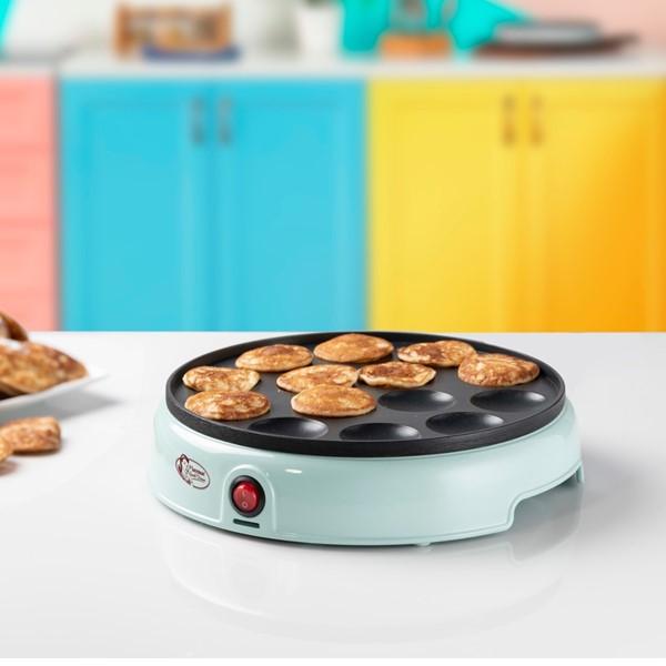 Pekač za mini palačinke/Poffertjes 800W, mint | Bestron - Slika 3