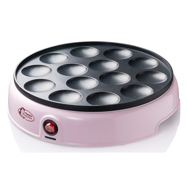 Pekač za mini palačinke/Poffertjes 800W, roza | Bestron - Slika 3