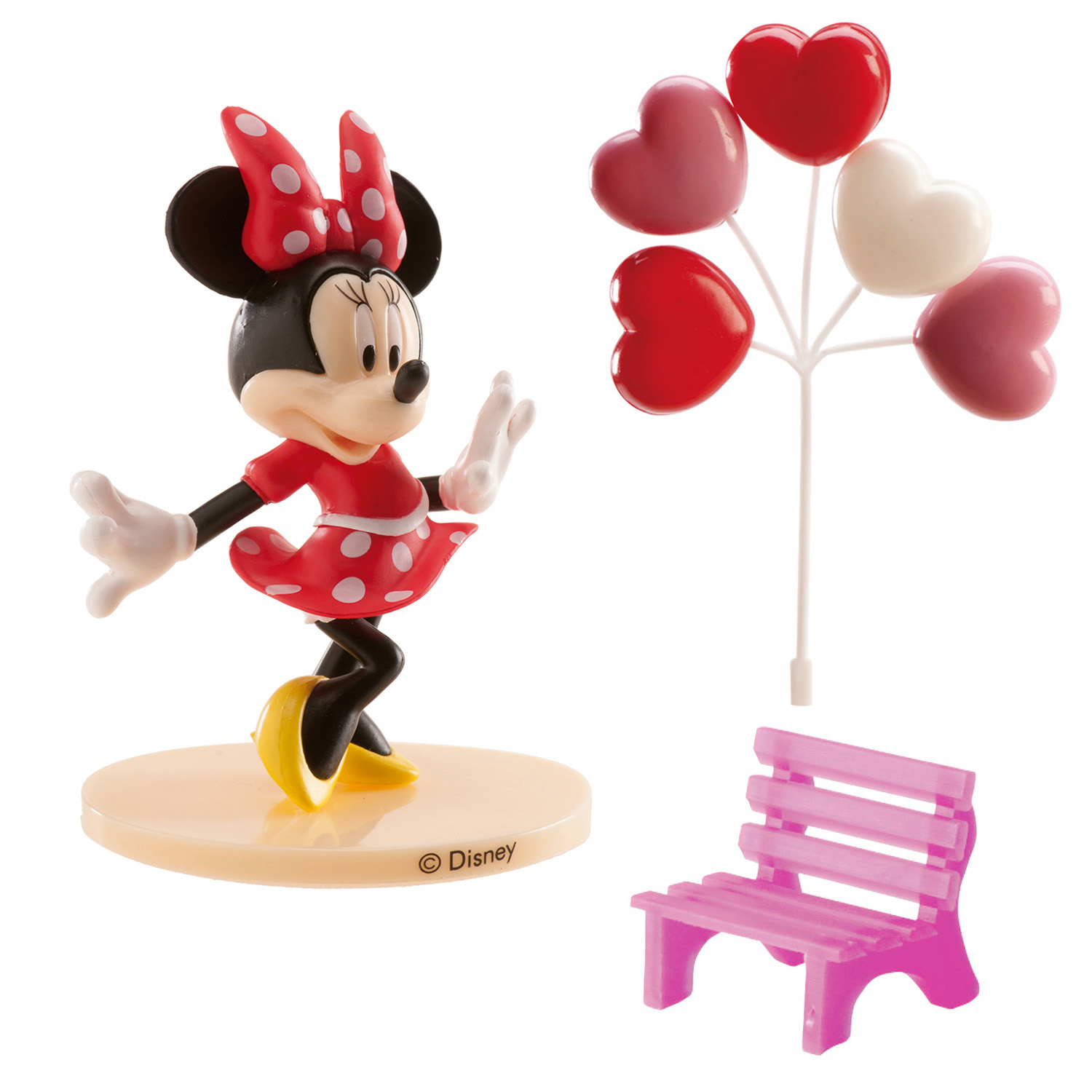 Minnie Mouse, set ukrasa za tortu