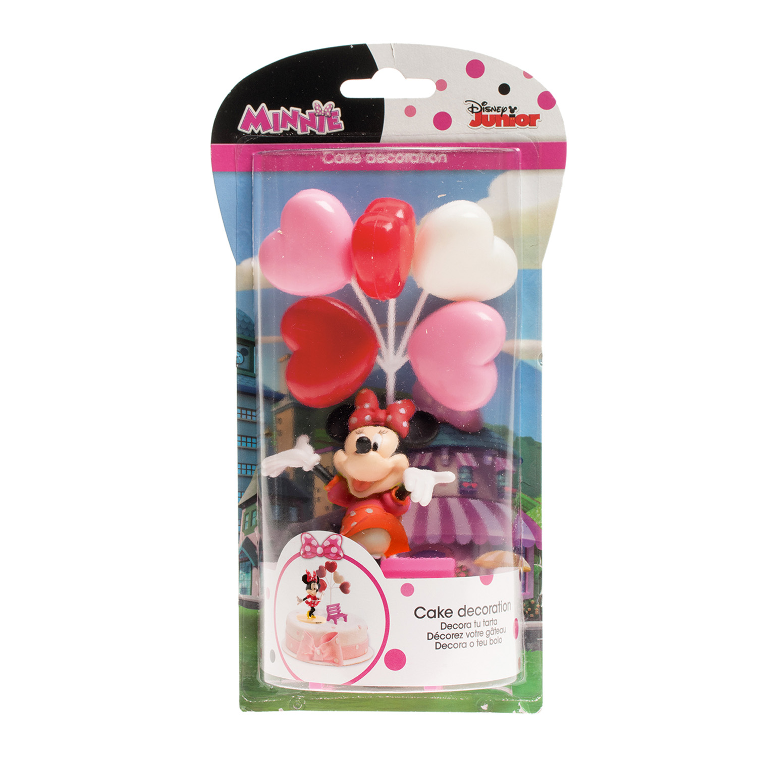 Minnie Mouse, set ukrasa za tortu - Slika 3