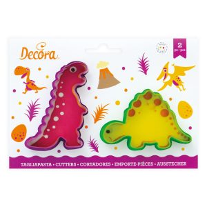 Plastični izrezivači za kekse, dinosauri